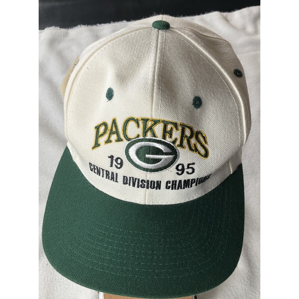 Green Bay Packers Nutmeg 1995‎ Divisional Champions SnapBack Adjustable NFL Hat
